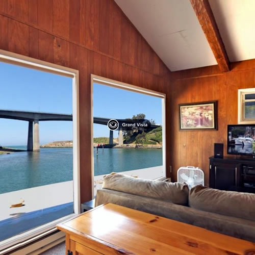 waterfront guest room